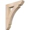 Ekena Millwork Thorton Slat Smooth Bracket, Douglas Fir, 3 1/2"W x 20"D x 24"H BKT04X20X24THR06SDF - alternate 1